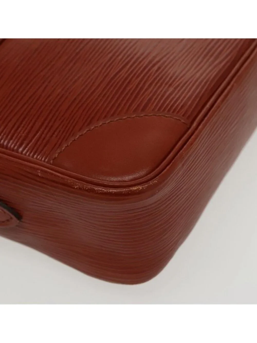 Authentic LOUIS VUITTON Epi Trocadero 23 Shoulder Bag Brown M52313 LV